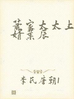 萧家太太上门女婿叶辰