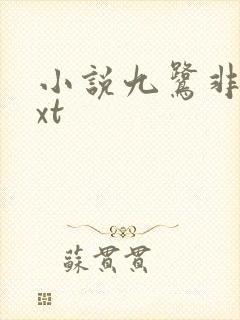 小说九鹭非香txt