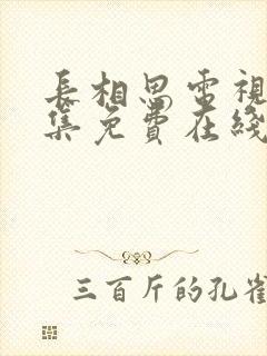 长相思电视剧全集免费在线观看