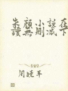 朱颜小说在线阅读无删减下载