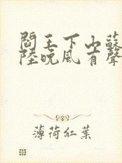 阎王下山苏文,陆晚风有声小说