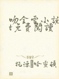 吻金雪小说txt免费阅读