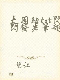 大团结txt闪闪发光笔趣阁