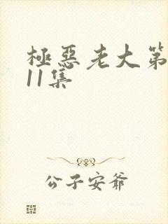 极恶老大第二季11集