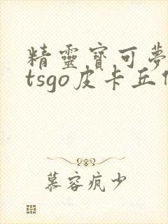 精灵宝可梦letsgo皮卡丘伊布