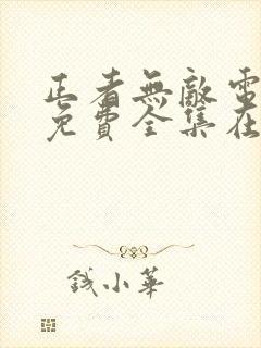 正者无敌电视剧免费全集在线观看