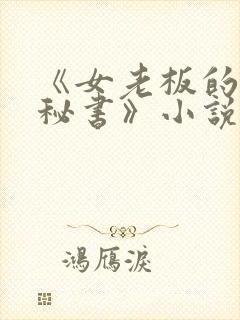 《女老板的贴身秘书》小说