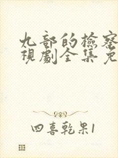 九部的检察官电视剧全集免费播放