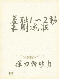 羞耻1～2动漫未删减版