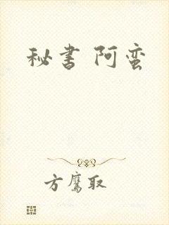 秘书 阿蛮封面