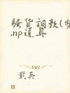 骚货调教(双性,np道具封面