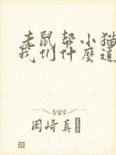 老鼠帮小猫告诉我们什么道理