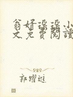 翁婿瑶瑶小说全文免费阅读最新章节