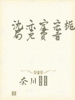 沈亦宸宋栀夏结局免费看封面