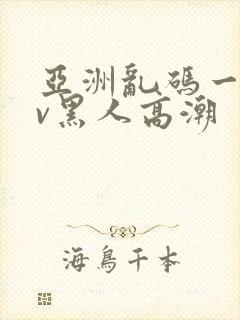 亚洲乱码一区av黑人高潮