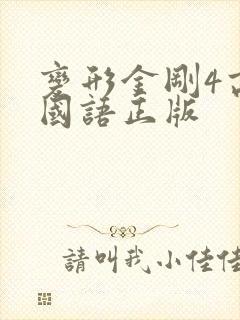 变形金刚4高清国语正版