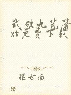 武破九荒萧叶txt免费下载封面