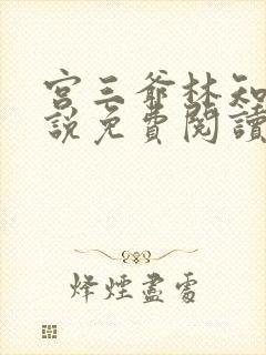 宫三爷林知意小说免费阅读无弹窗