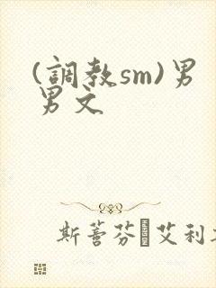 (调教sm)男男文
