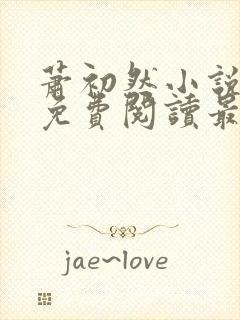 萧初然小说全文免费阅读最新章节封面