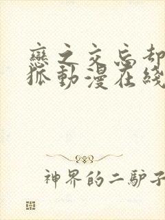 恋之交忘却的银狐动漫在线观看