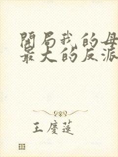 开局我的母亲是最大的反派小说