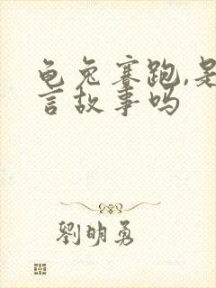 龟兔赛跑,是寓言故事吗