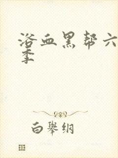 浴血黑帮六第六季