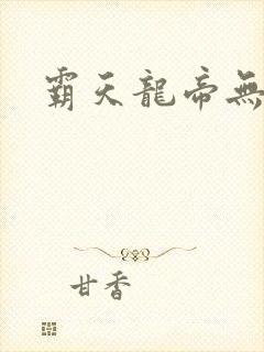 霸天龙帝无弹窗