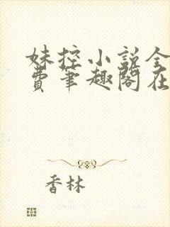 妹控小说全文免费笔趣阁在线阅读