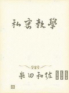 私密教学封面