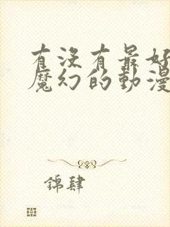 有没有最好看的魔幻的动漫