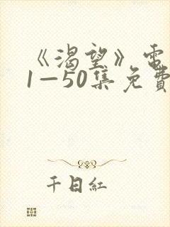 《渴望》电视剧1—50集免费播放