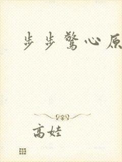 步步惊心原著