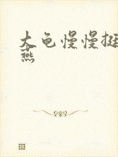 大龟慢慢挺进张燕