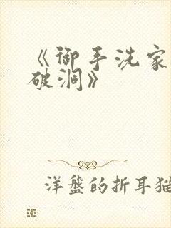 《御手洗家墙壁破洞》