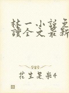 林一小说免费阅读全文最新章节