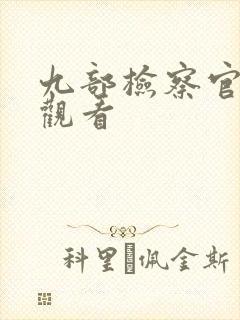 九部检察官免费观看