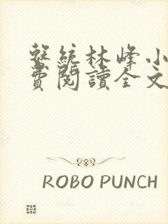 系统林峰小说免费阅读全文最新章节