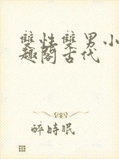 双性双男小说笔趣阁古代