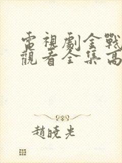 电视剧金战免费观看全集高清