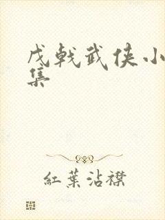 戊戟武侠小说全集