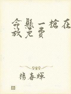 命悬一枪在线播放免费封面