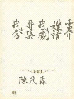 我哥我嫂电视剧分集剧情介绍