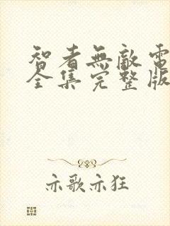 智者无敌电视剧全集完整版免费观看