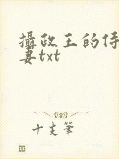 摄政王的侍爱逃妻txt