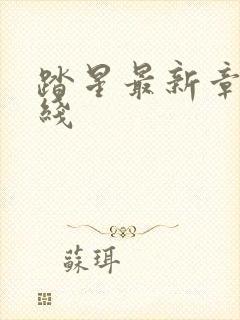 踏星最新章节在线