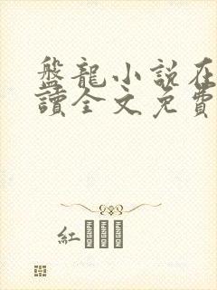 盘龙小说在线阅读全文免费无弹窗封面