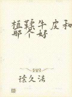 植鞣牛皮和真皮哪个好