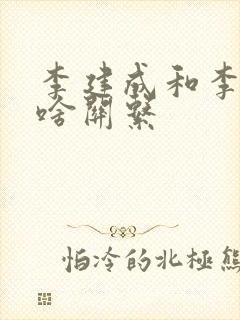 李建成和李世民啥关系